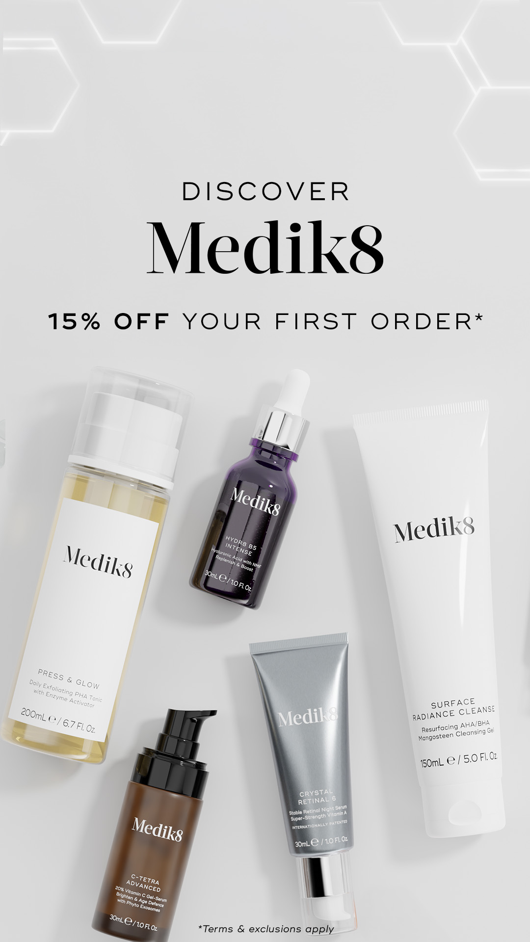 Medik8 Facebook ad