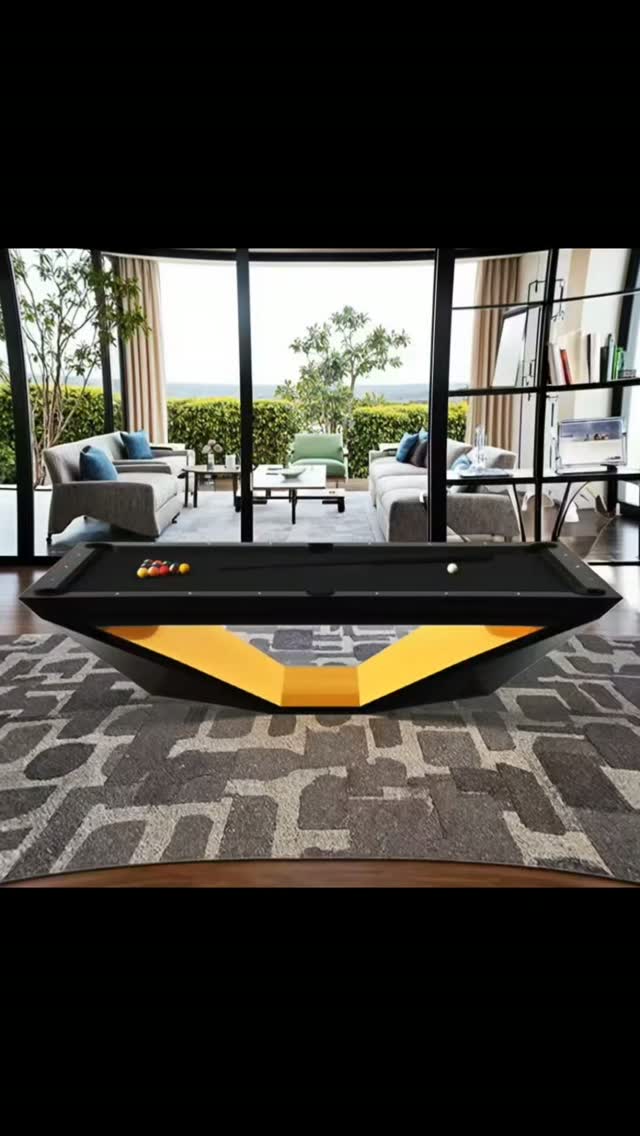 Custom Billiard Tables Facebook ad: A pool table made for your home.