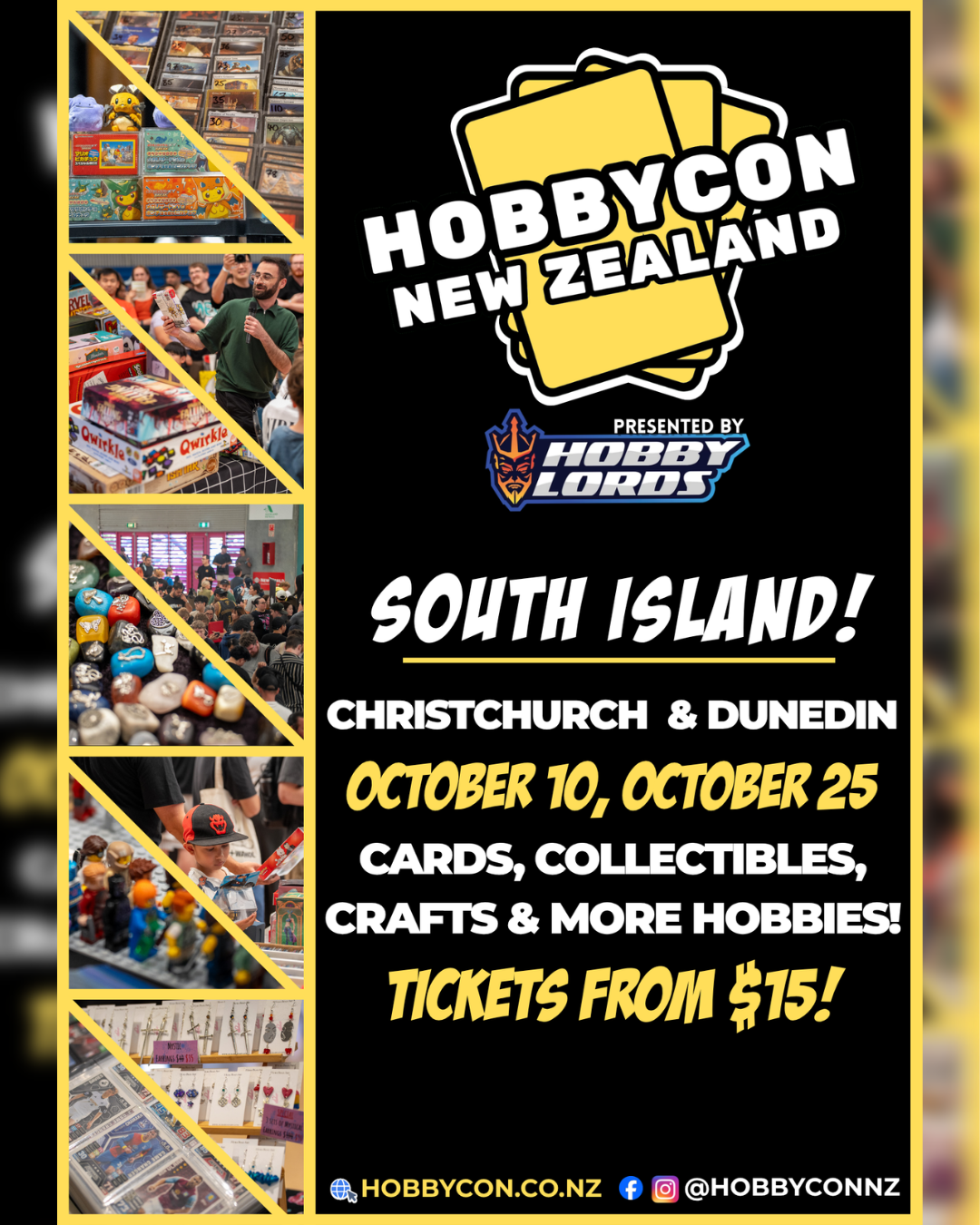 HobbyCon New Zealand Facebook ad: Chat with us