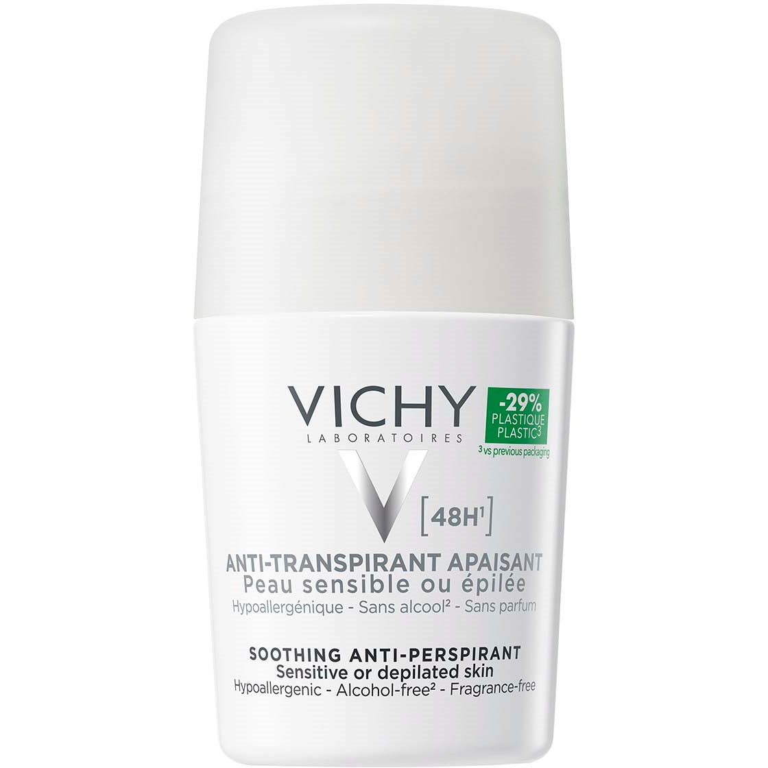 Vichy Facebook ad: Sköt om din hud och ditt hår med…