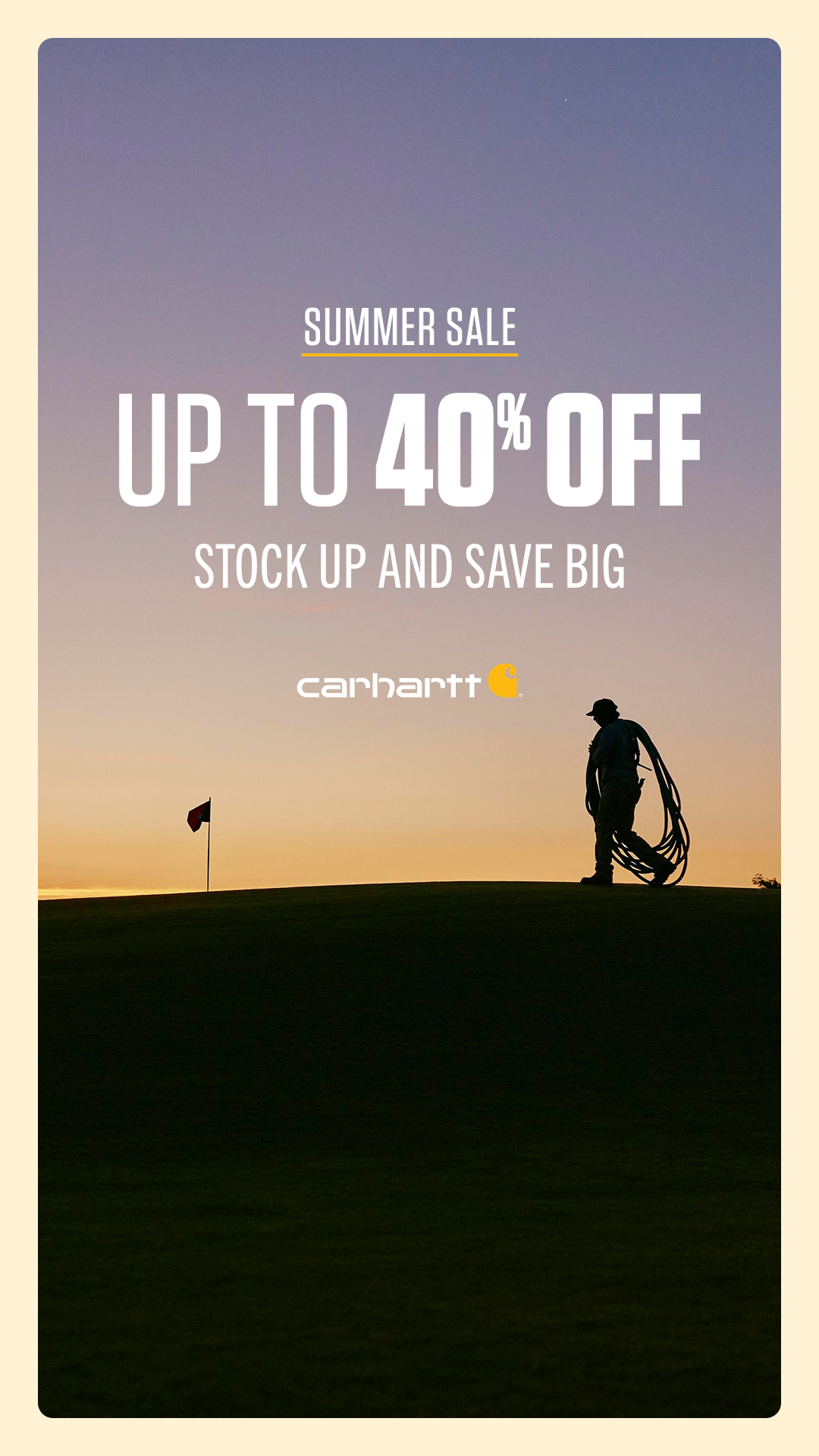 Carhartt Facebook ad