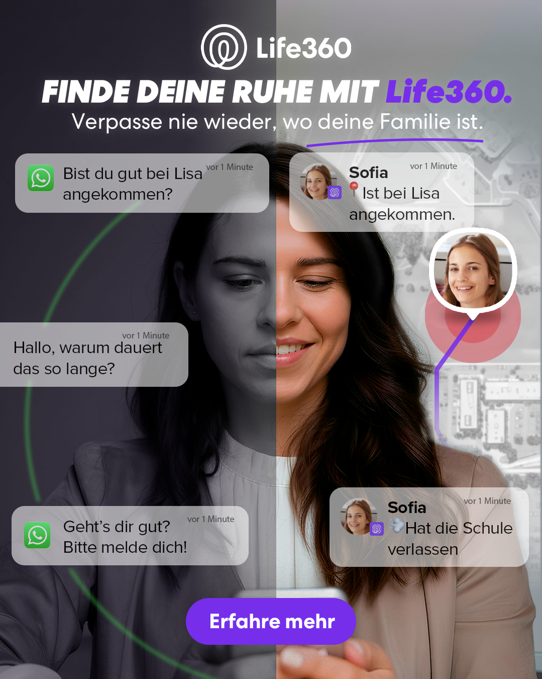 Life360 Facebook ad
