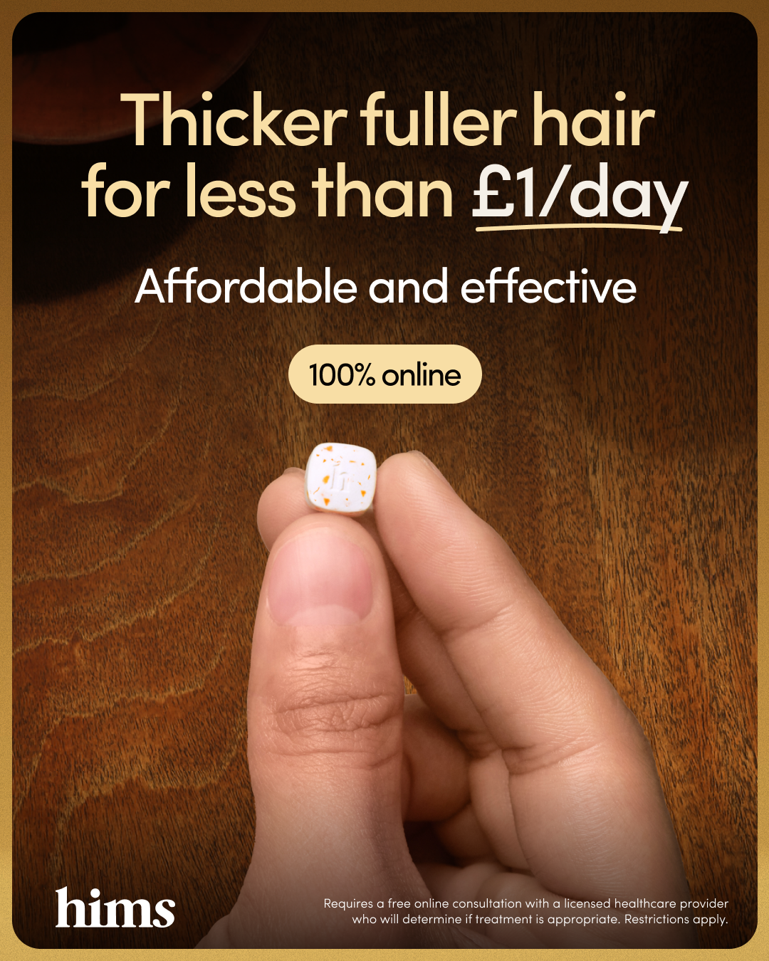 hims Facebook ad
