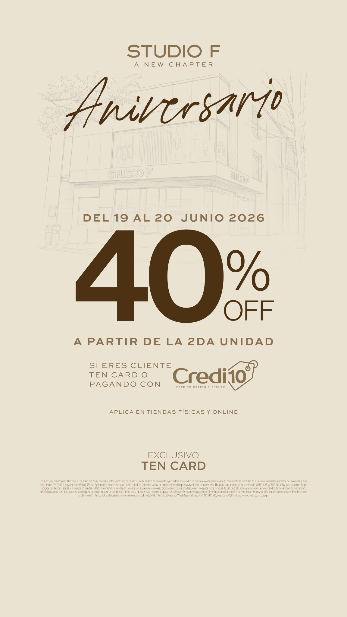 Studio F Colombia Facebook ad