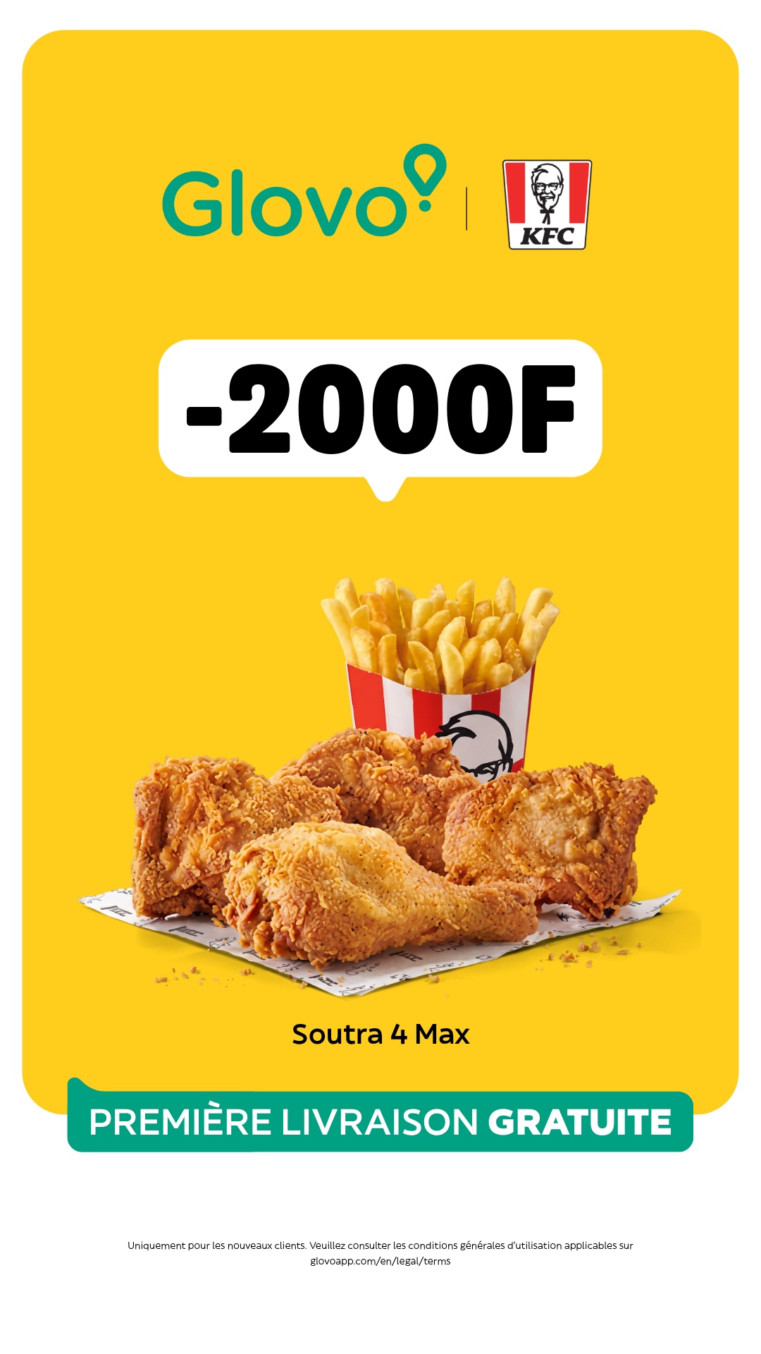 Glovo Facebook ad