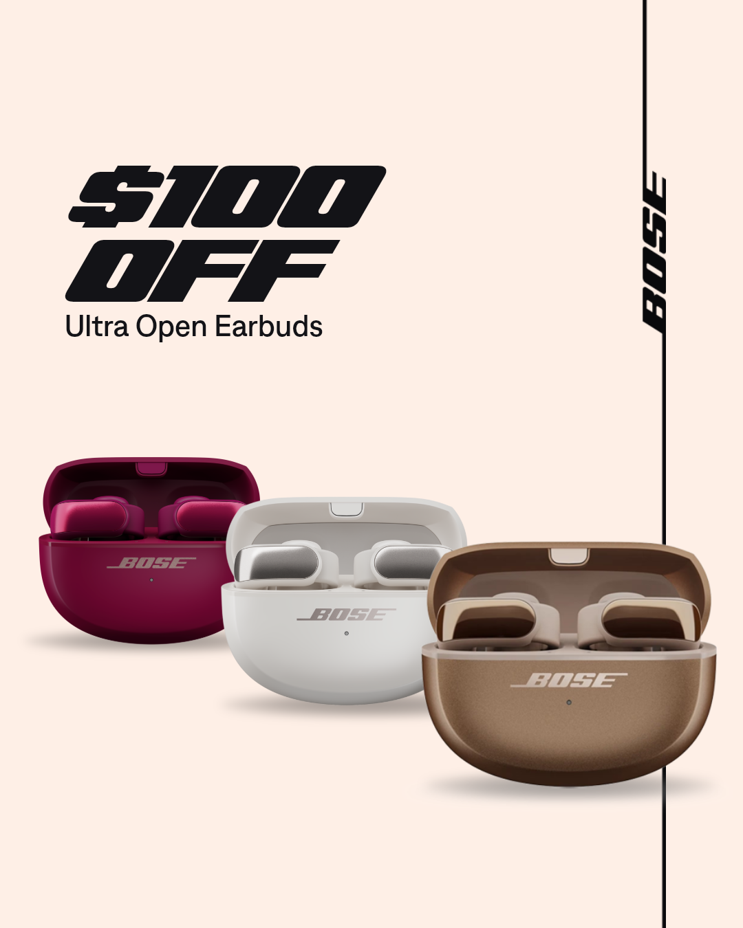 Bose Facebook ad: Fall Sale