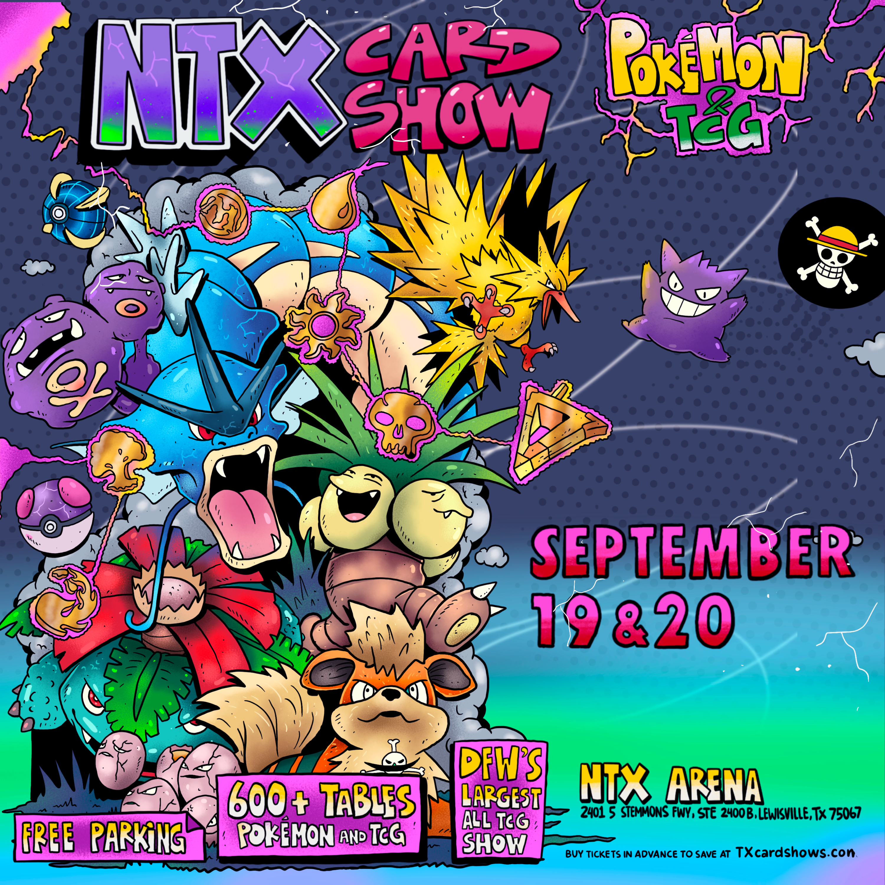 TX Card Shows Facebook ad: NTX Pokemon & TCG Card Show in Dallas / Forth Worth, Texas…