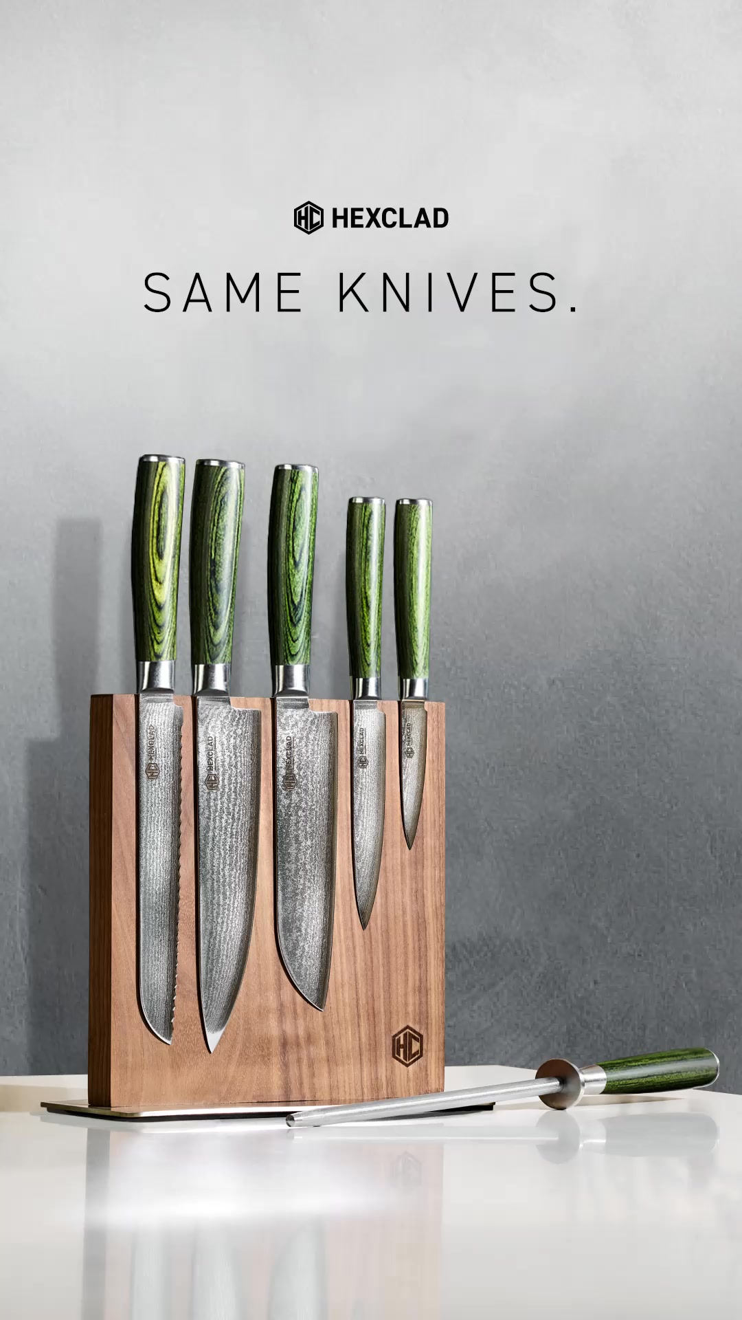 HexClad Facebook ad: Introducing a New Shade of Sharp