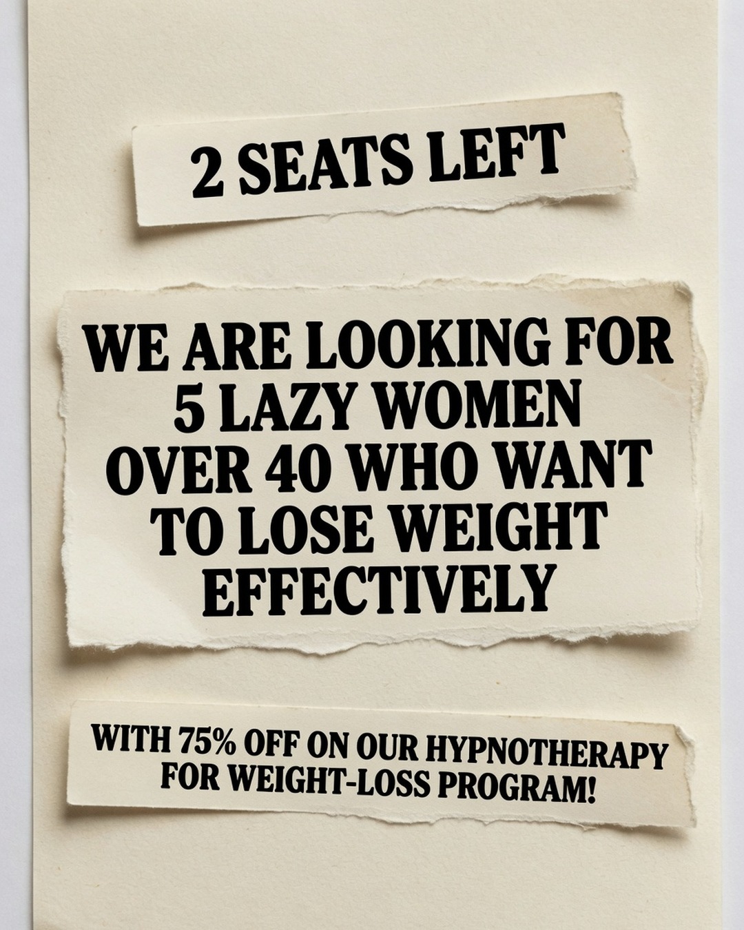 Hypnozio: power of hypnotherapy Facebook ad