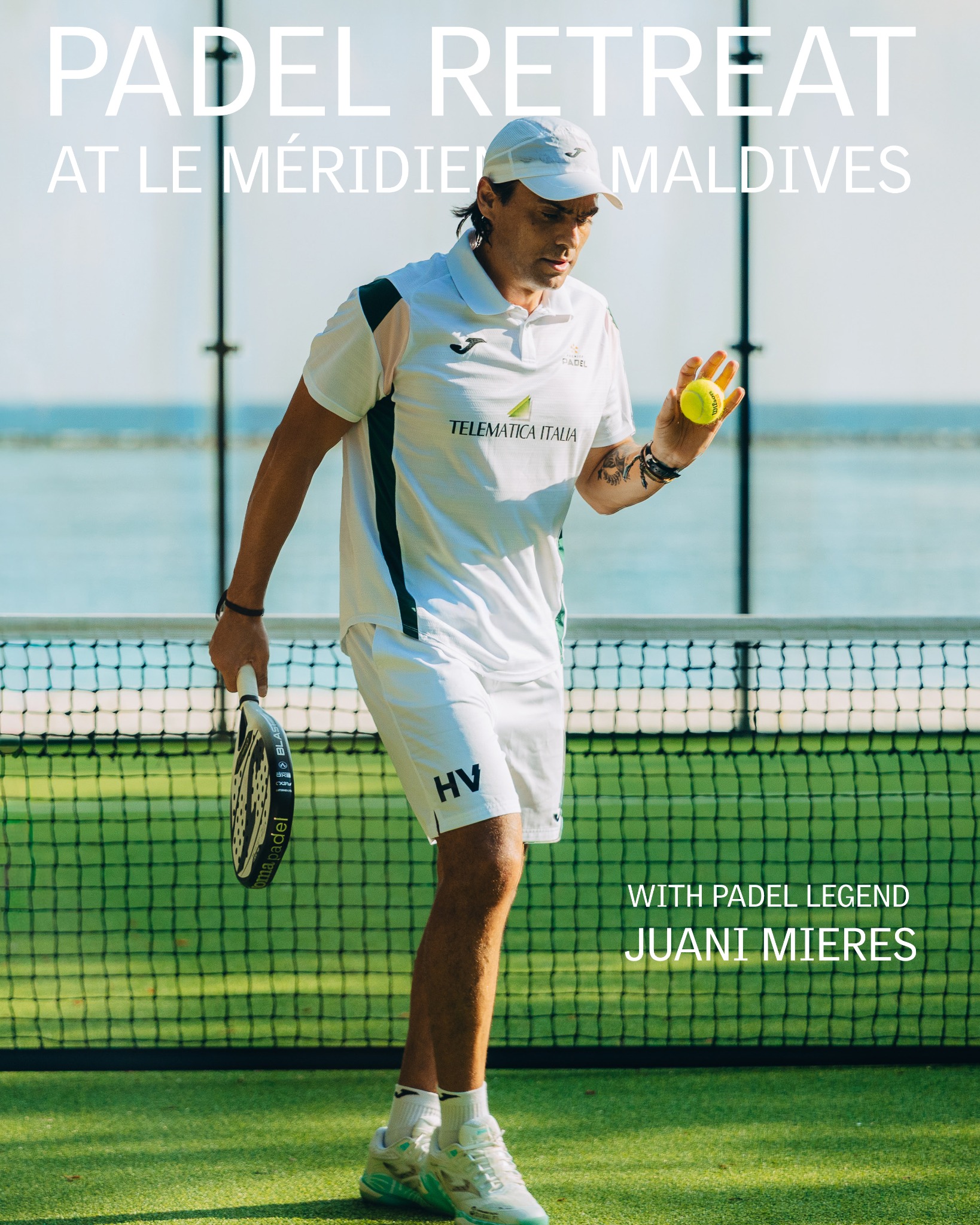 Le Meridien Maldives Resort & Spa Facebook ad: Únete a Juani Mieres, el icono número 1…