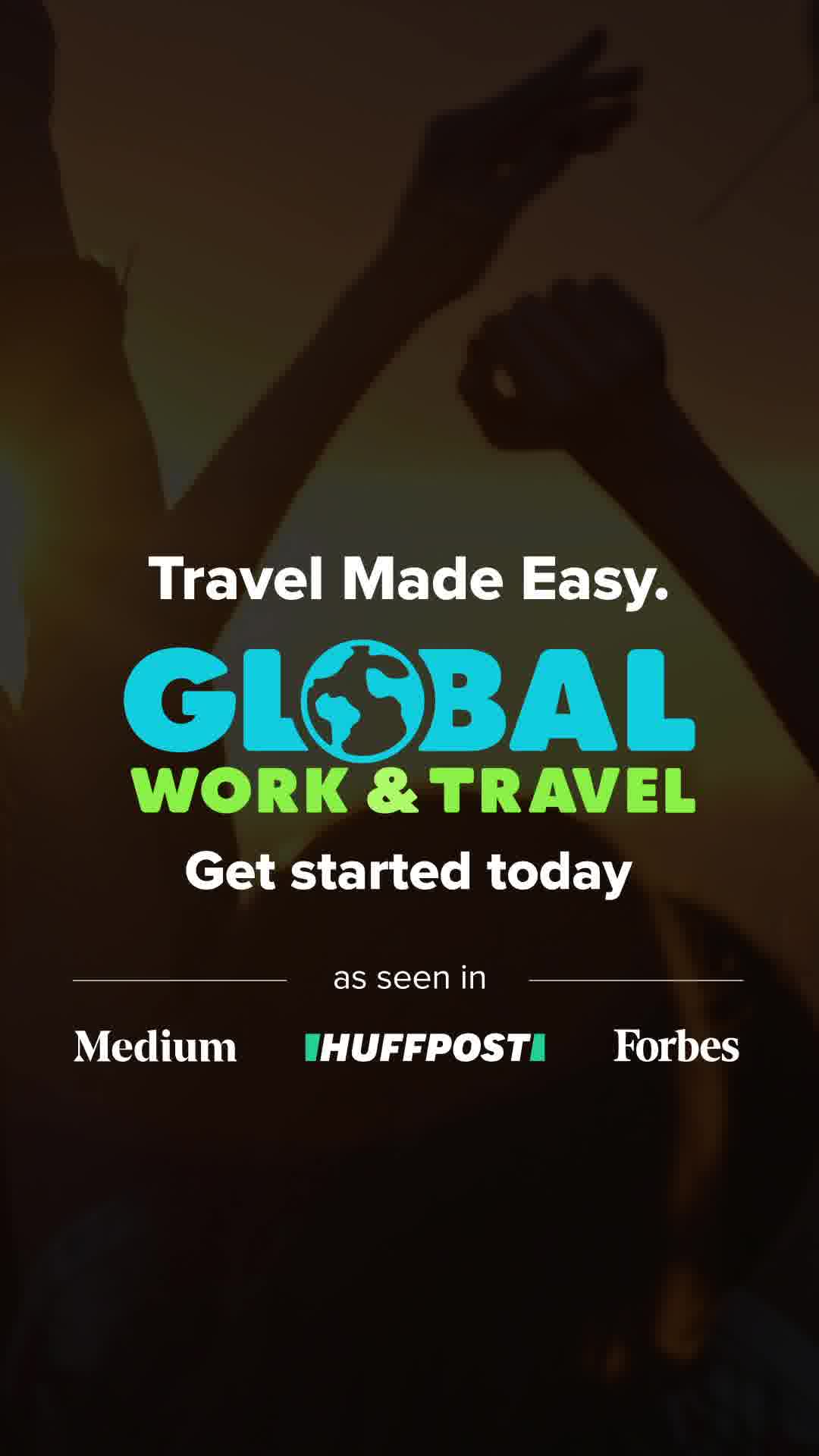 Global Work & Travel Facebook ad