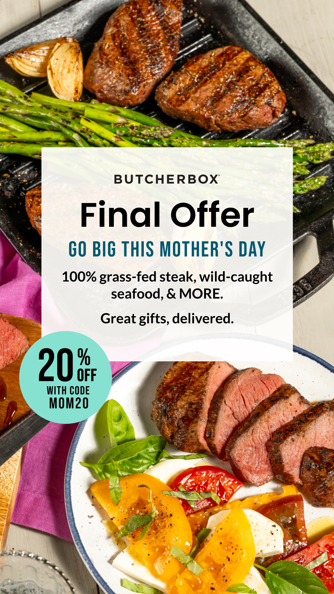ButcherBox Facebook ad