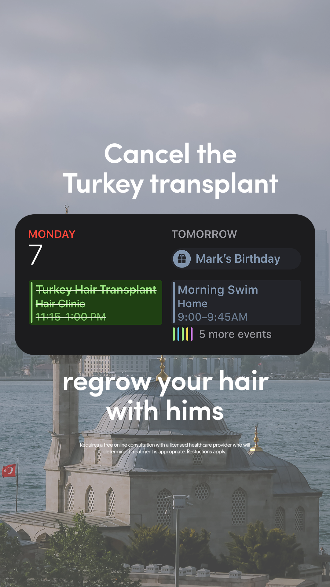 hims Facebook ad
