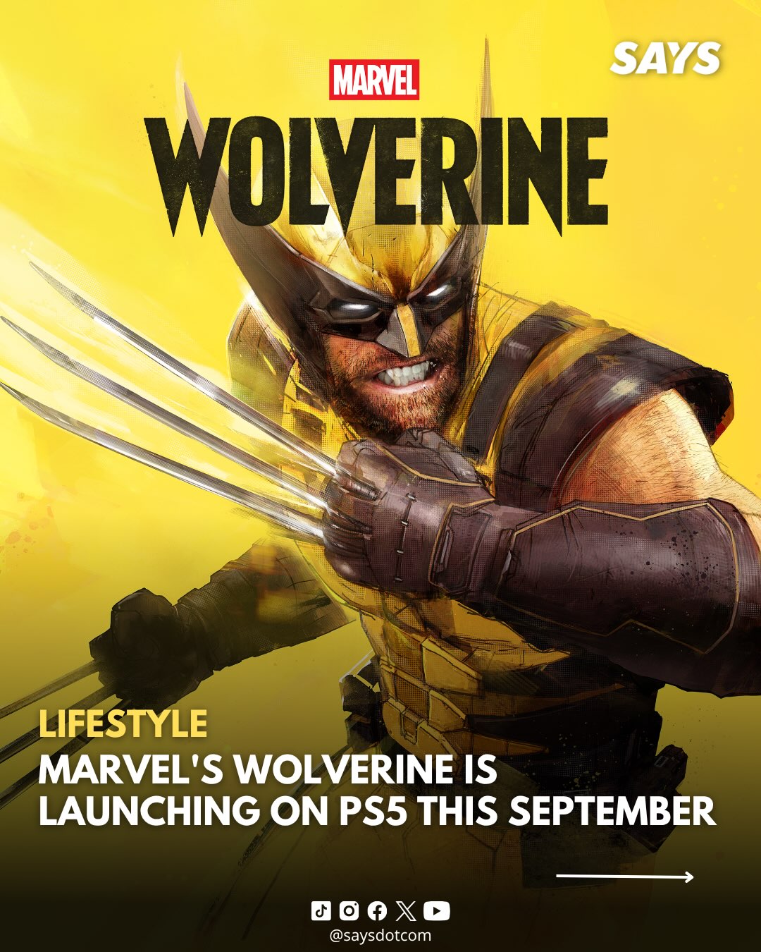 SAYS Facebook ad: The claws are coming out this September.