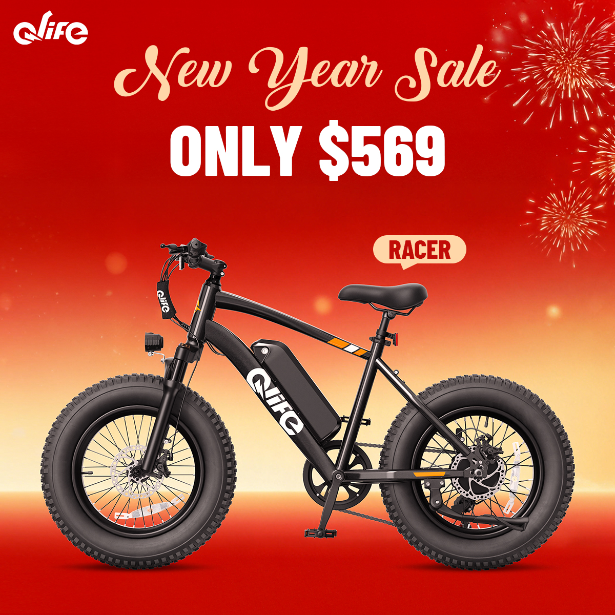 Qlife ebike Facebook ad