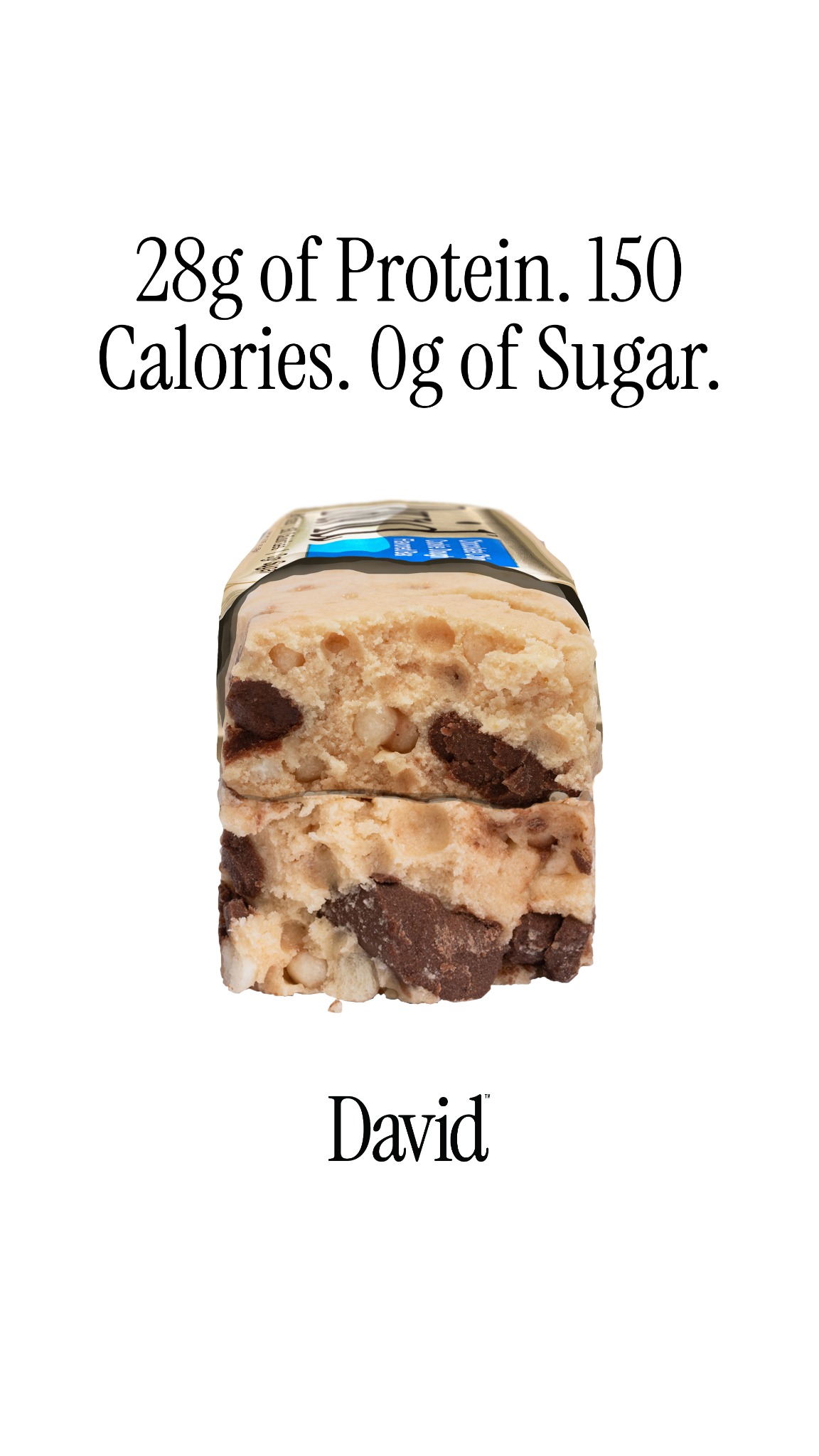 David Protein Facebook ad