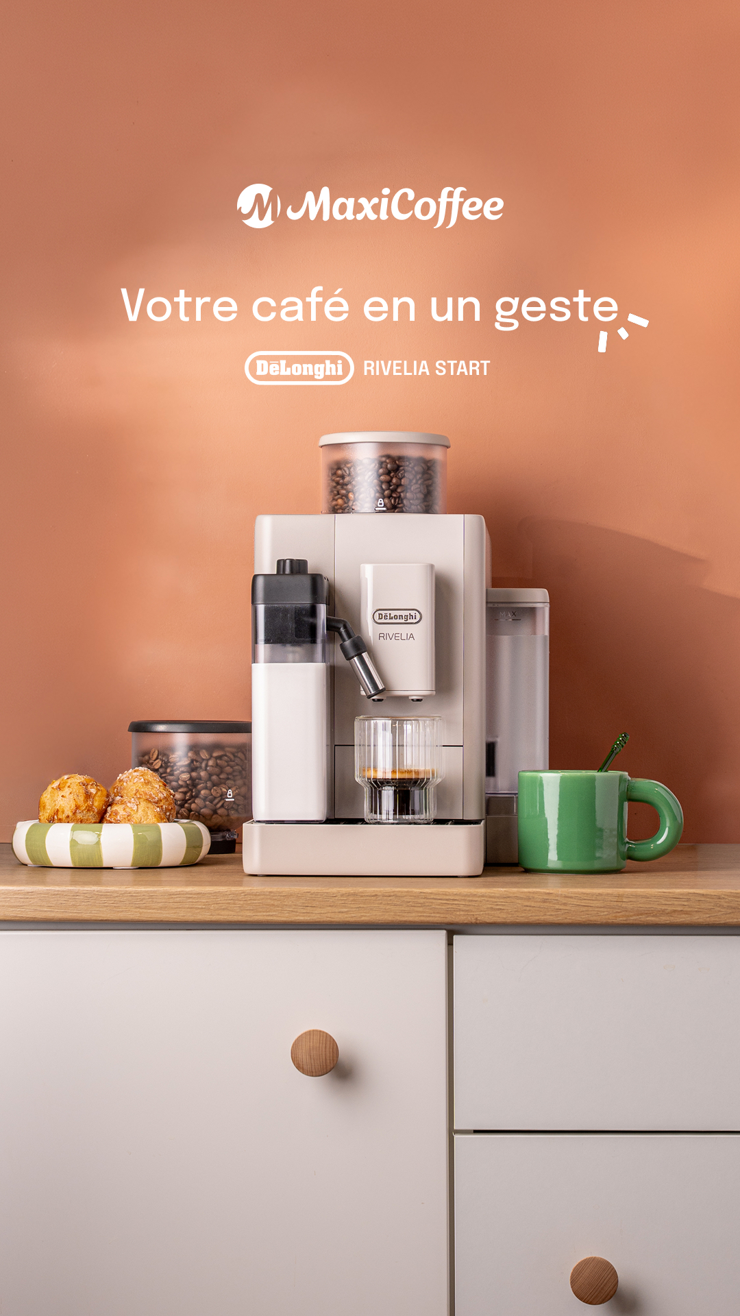MaxiCoffee Facebook ad: À découvrir maintenant!