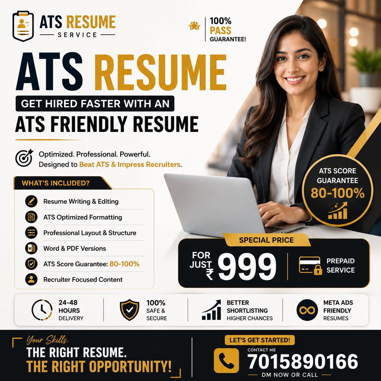 ATS Resume Studio Facebook ad