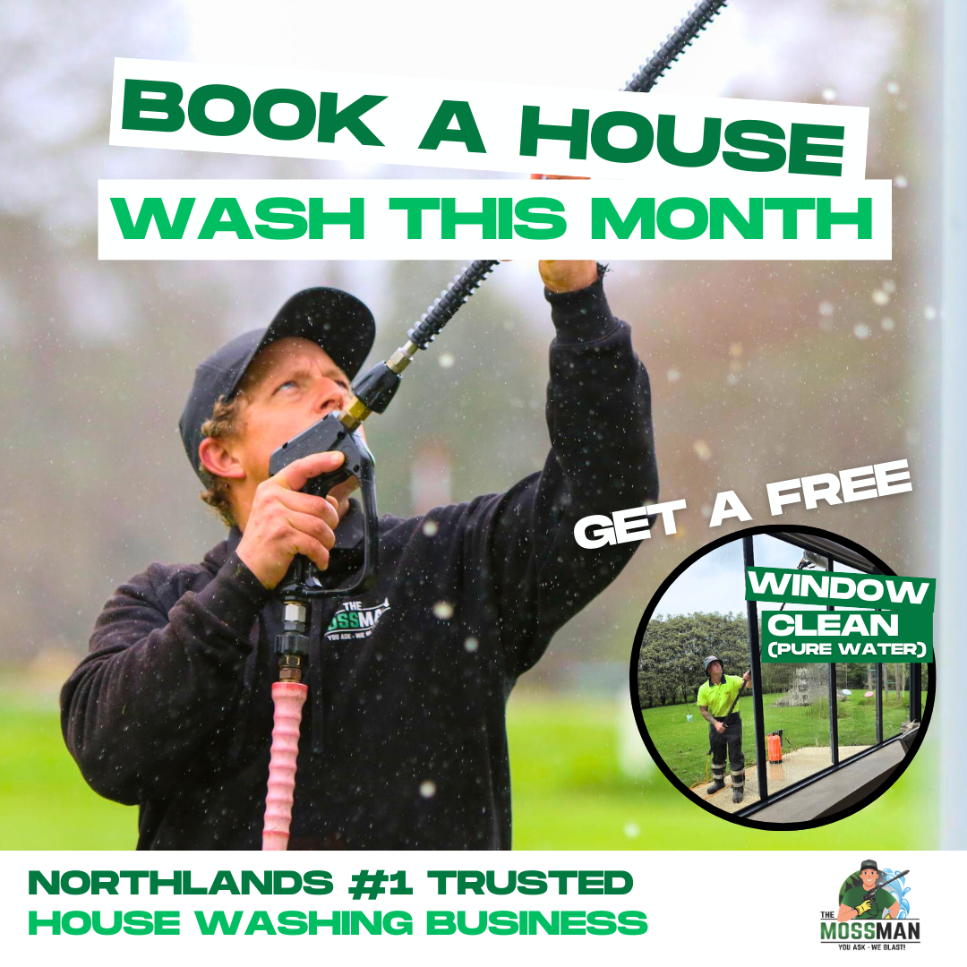 The Moss Man Northland Facebook ad: Autumn Cleans with The Moss Man!