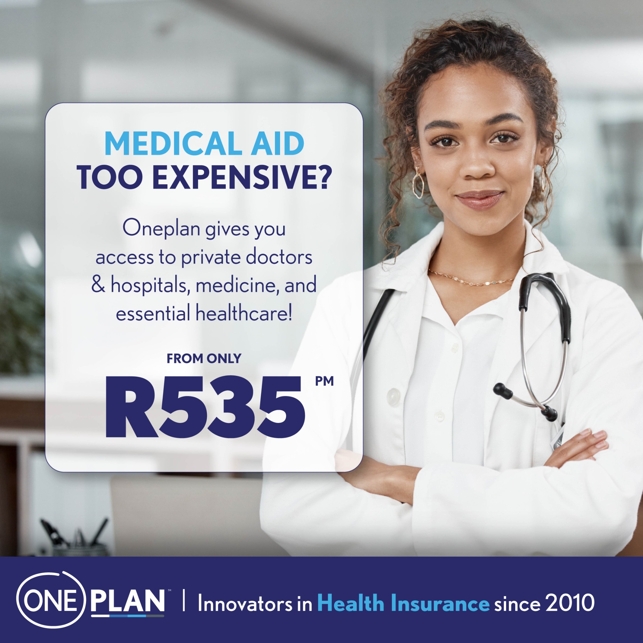 Oneplan Health Insurance Facebook ad