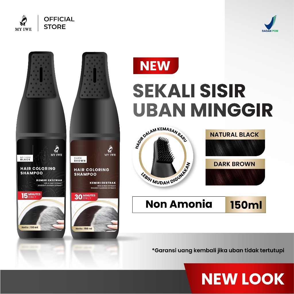 Myiwe Hair Coloring Shampoo Facebook ad