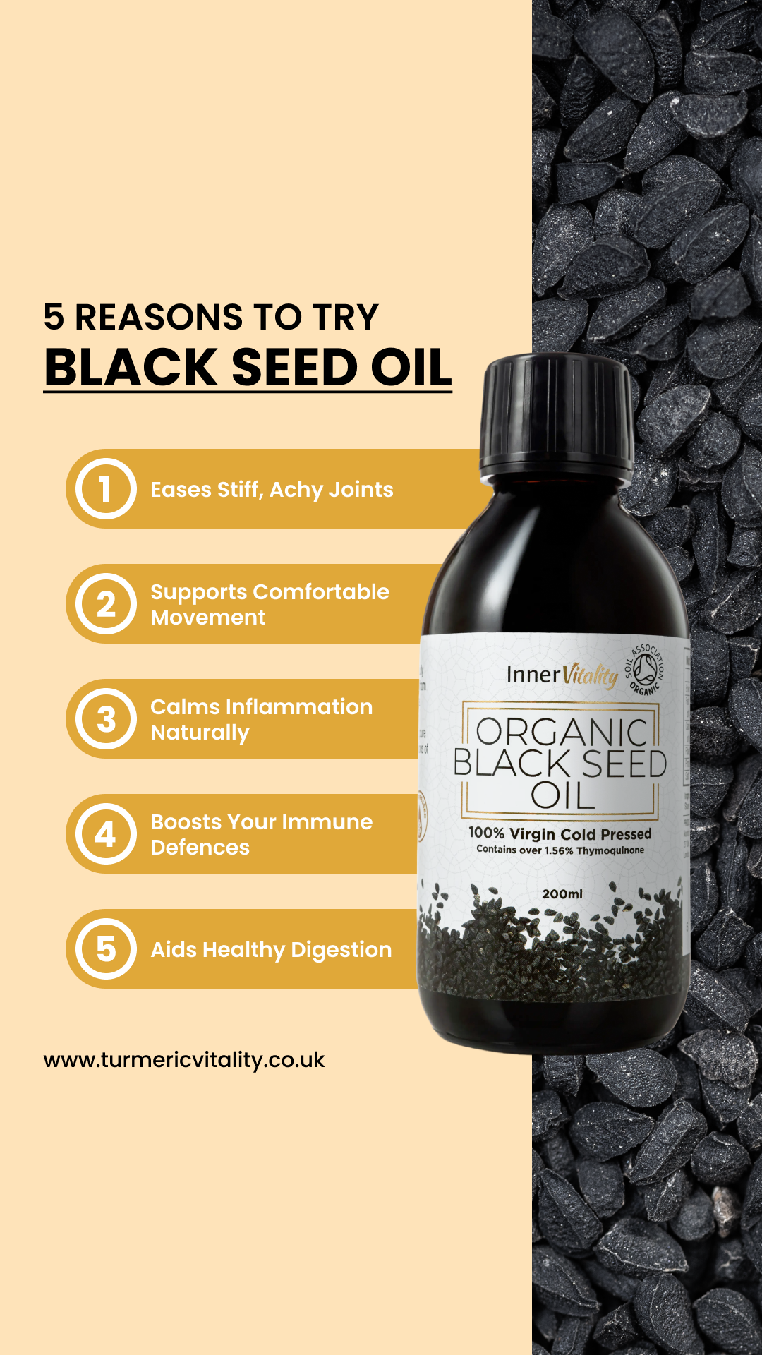 Turmeric Vitality Facebook ad