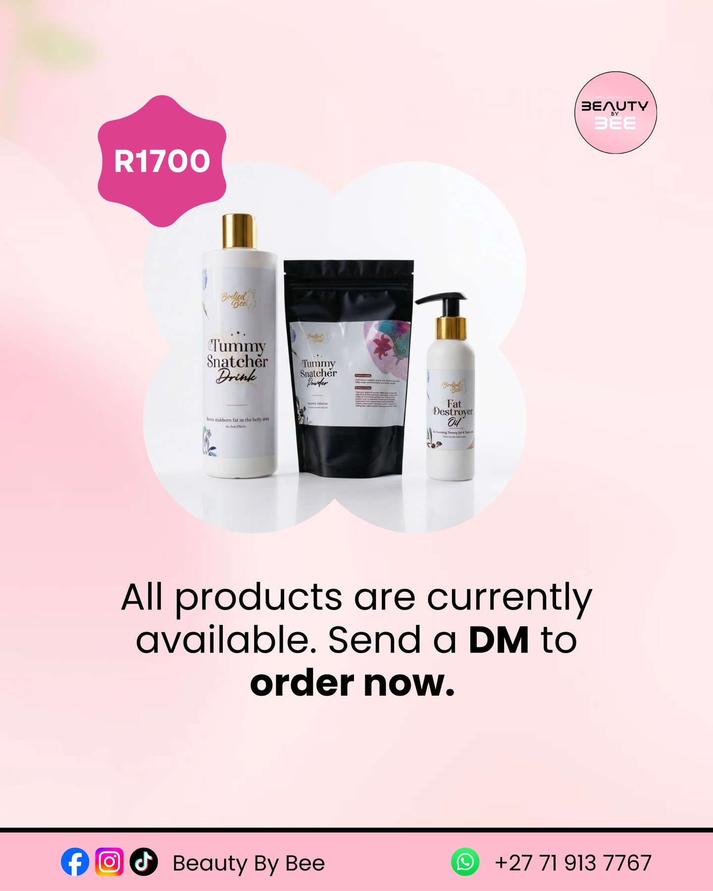 Beauty By Bee Facebook ad