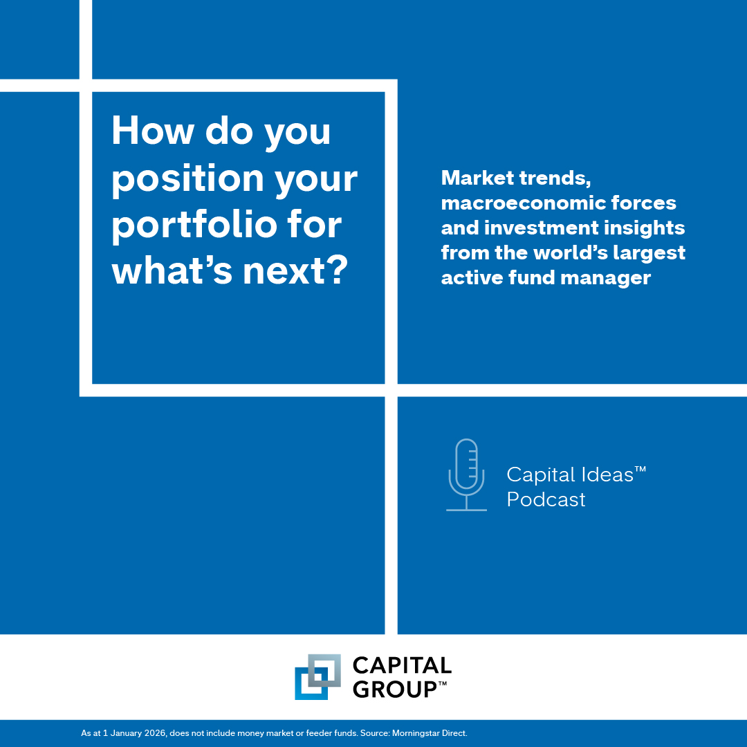 Capital Group Facebook ad: Capital Ideas Podcast