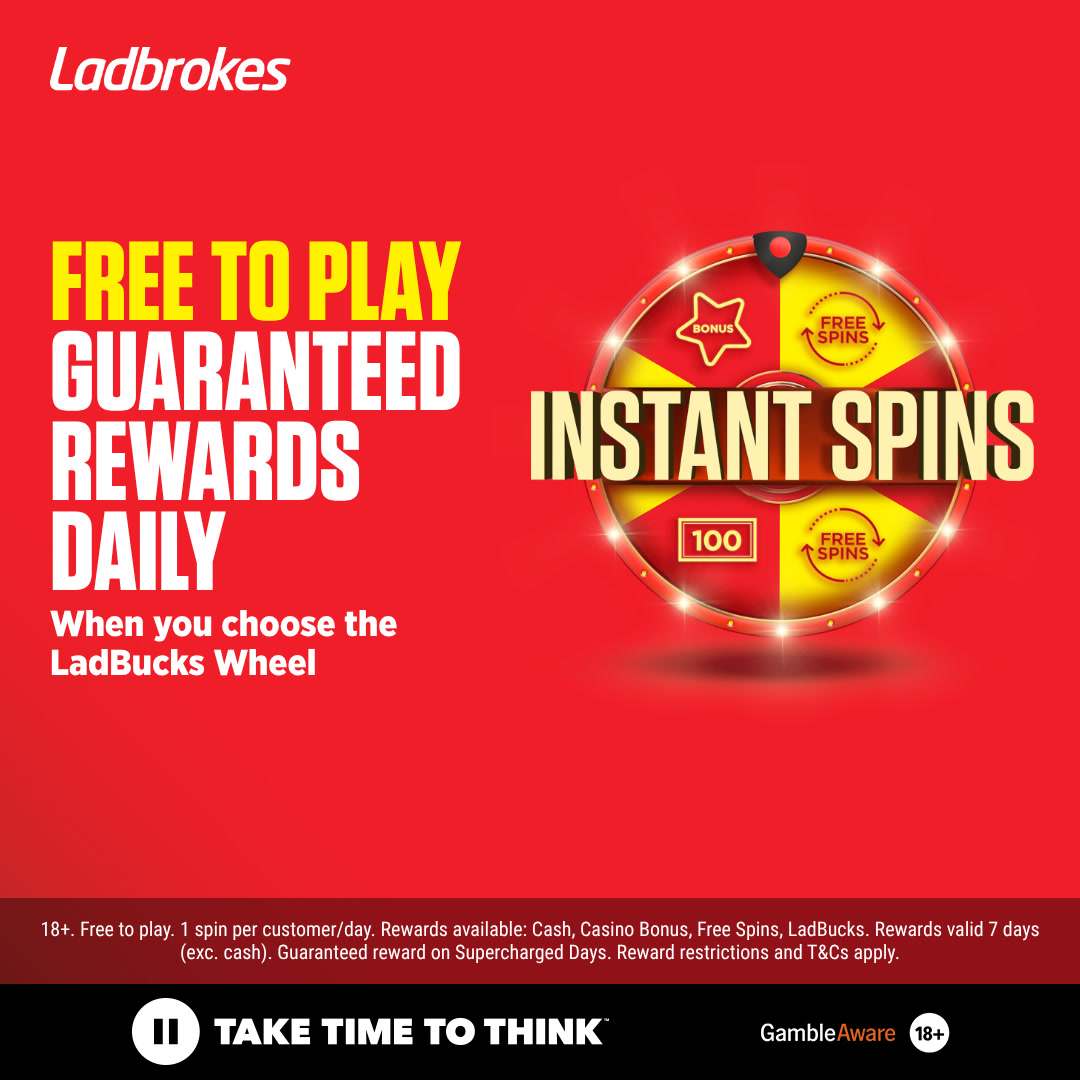 Ladbrokes Facebook ad