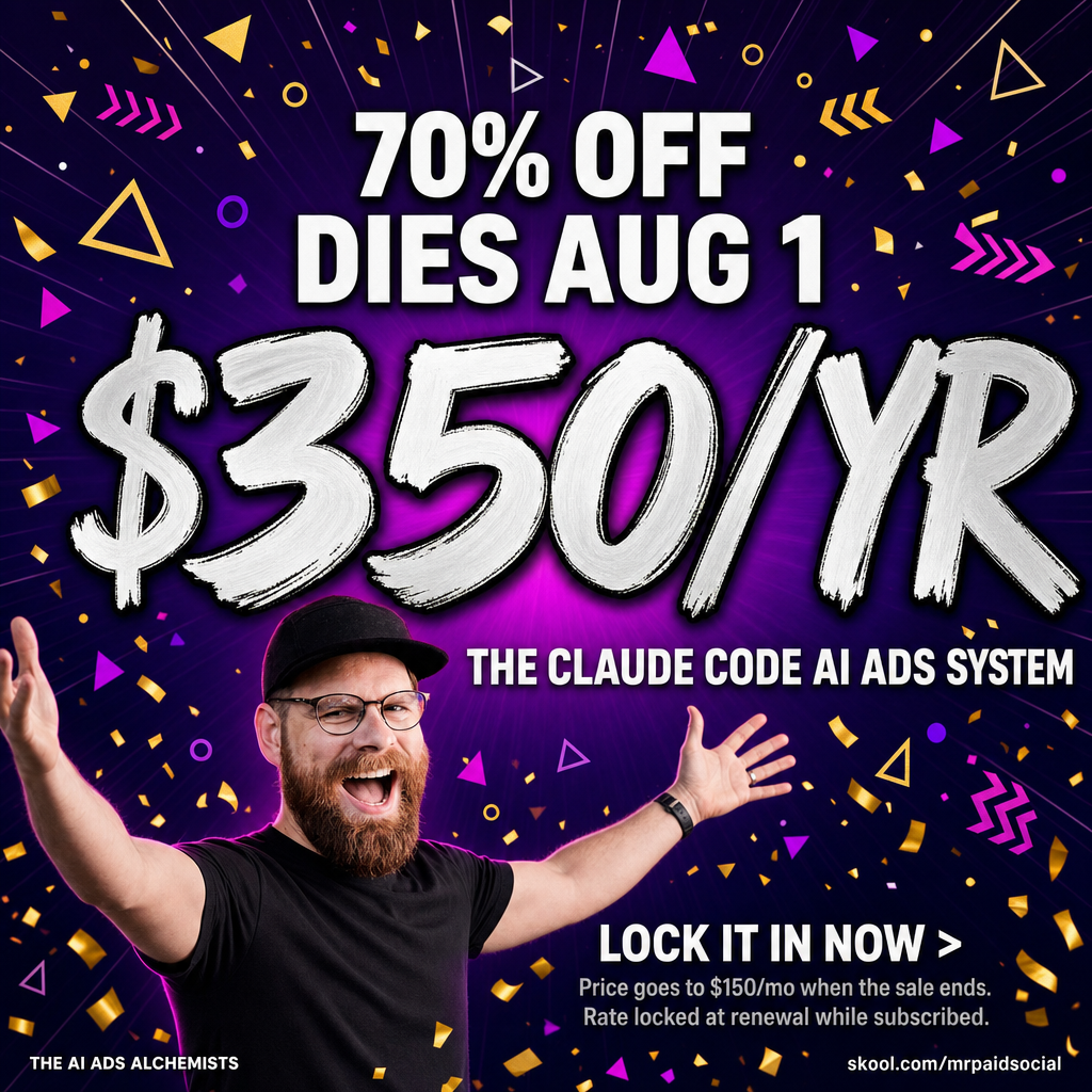 Mr. Paid Social Facebook ad