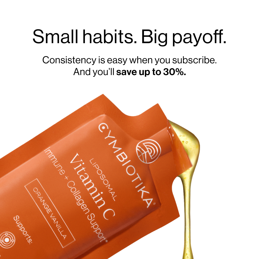 Cymbiotika Facebook ad: Feel the Difference. Daily.