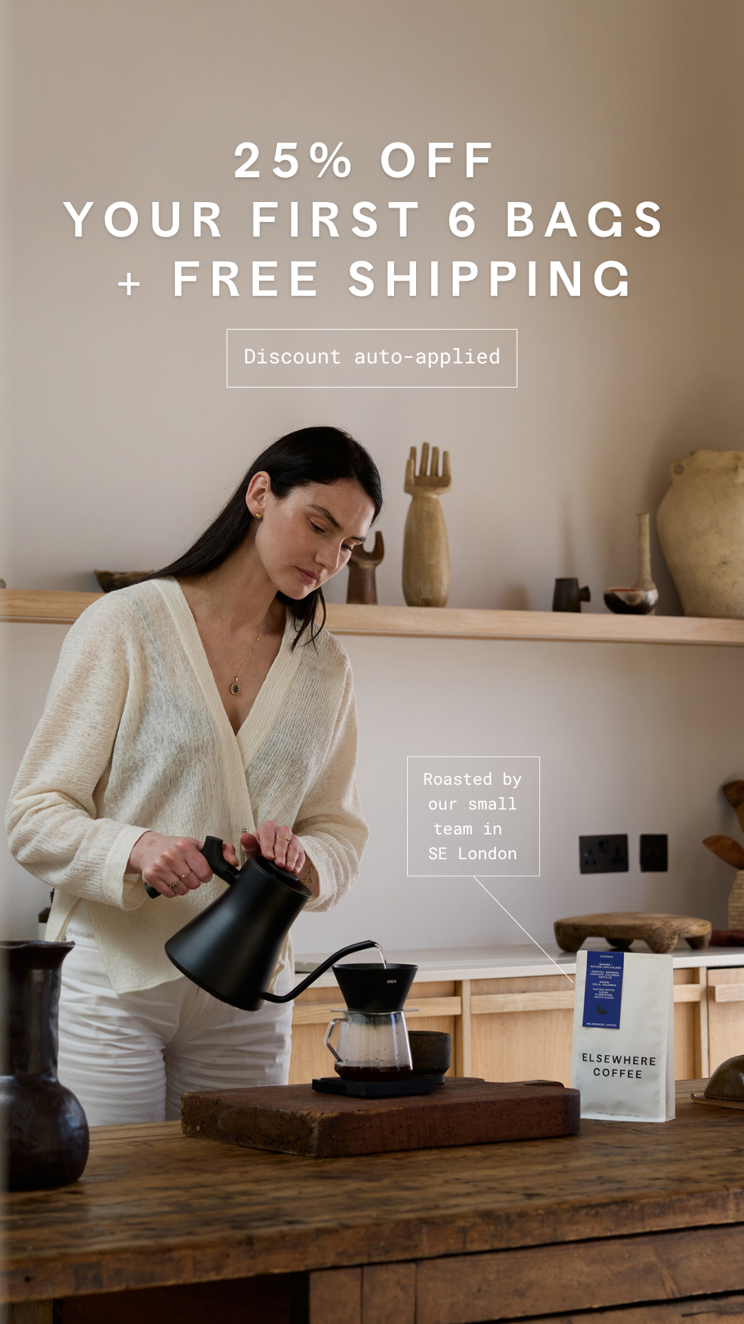 Elsewhere Coffee Roasters Facebook ad