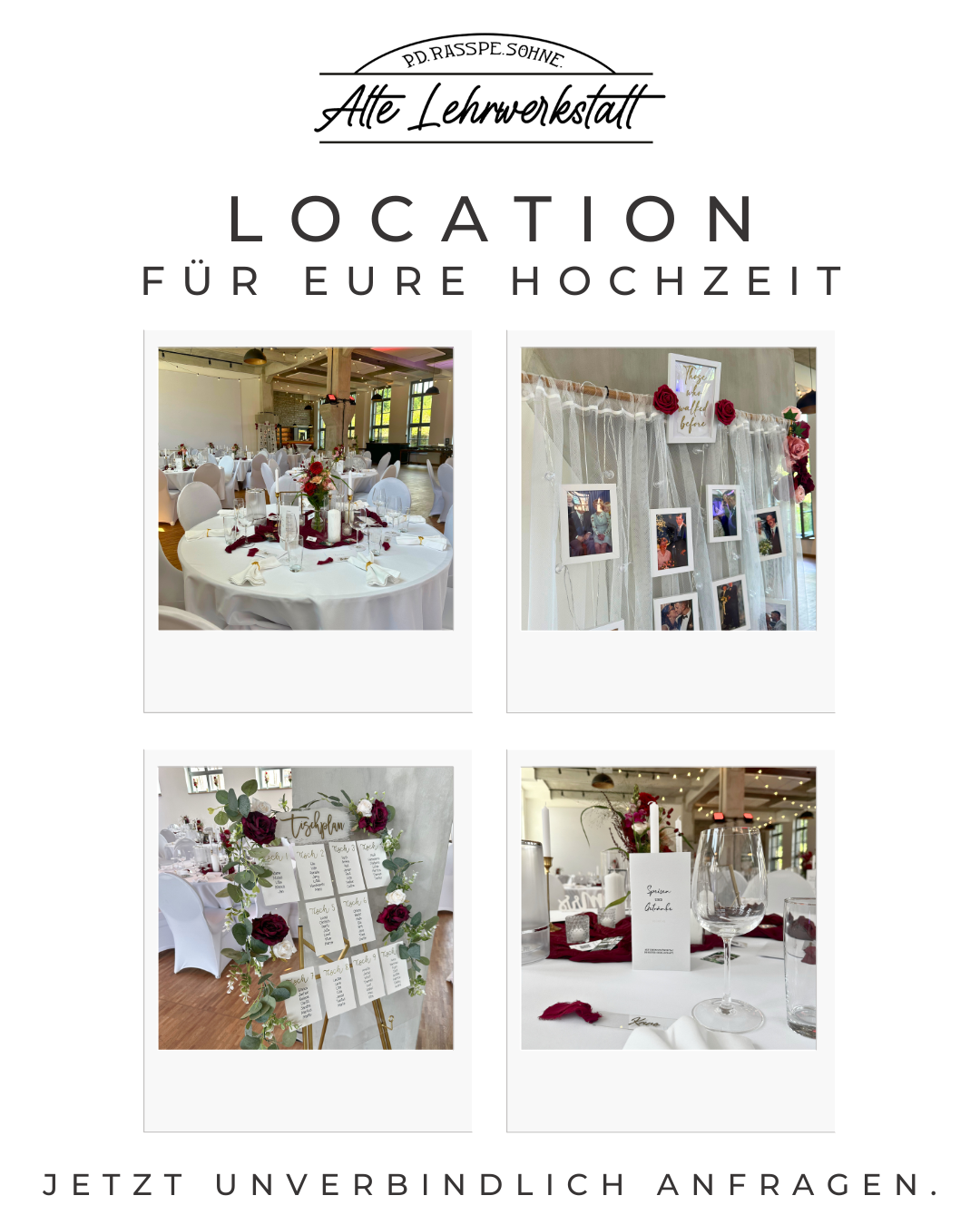 Alte Lehrwerkstatt Facebook ad from Nov 17, 2025