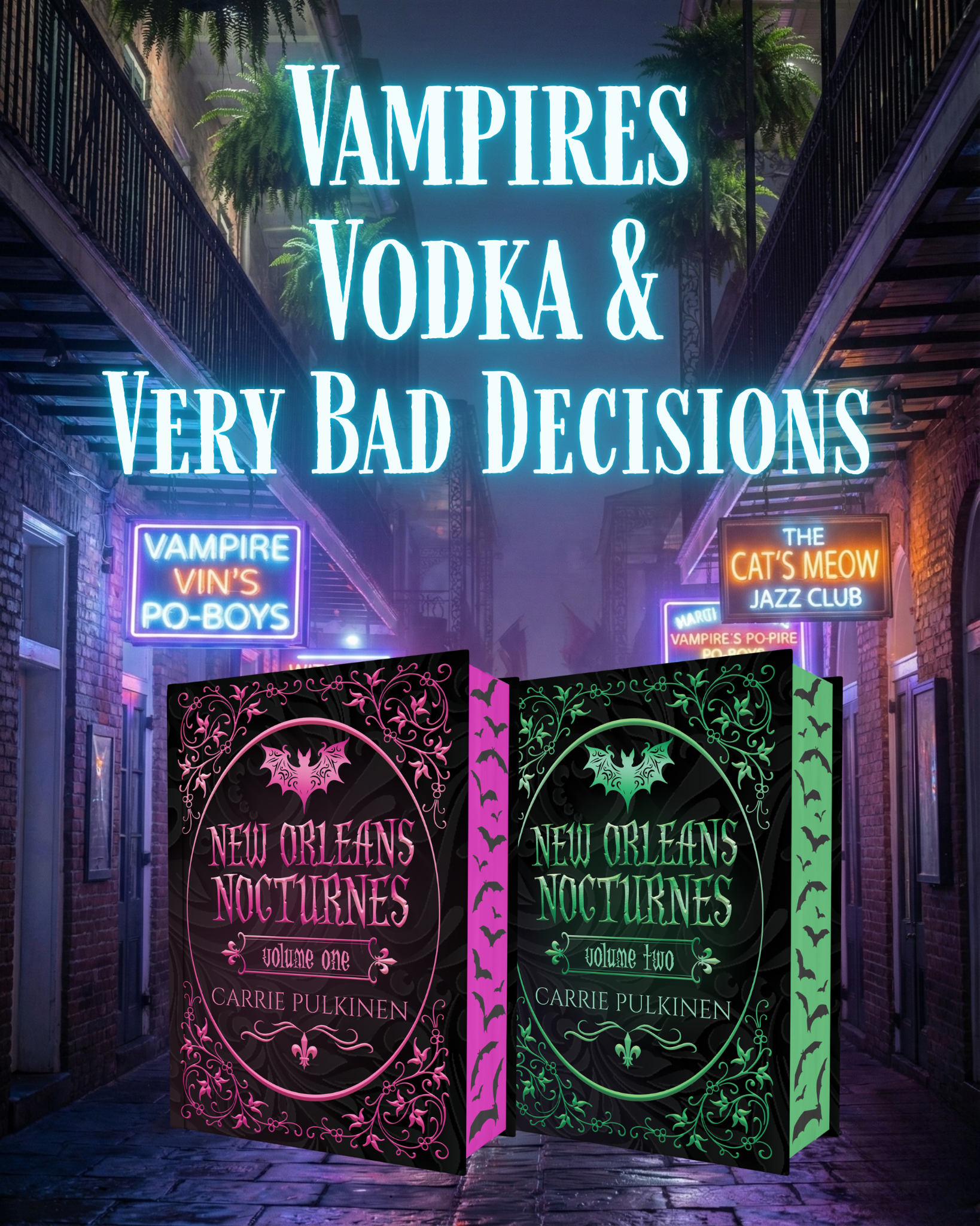 Carrie Pulkinen - Author Facebook ad: Only on Kickstarter