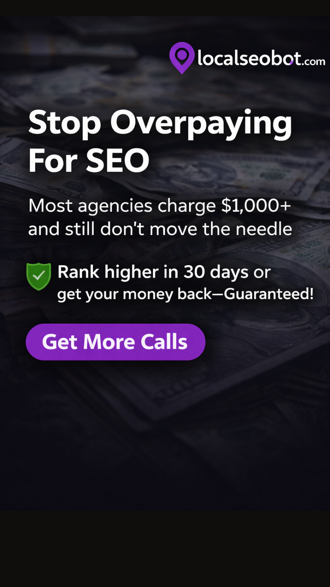 Local SEO Bot Facebook ad from Mar 28, 2026