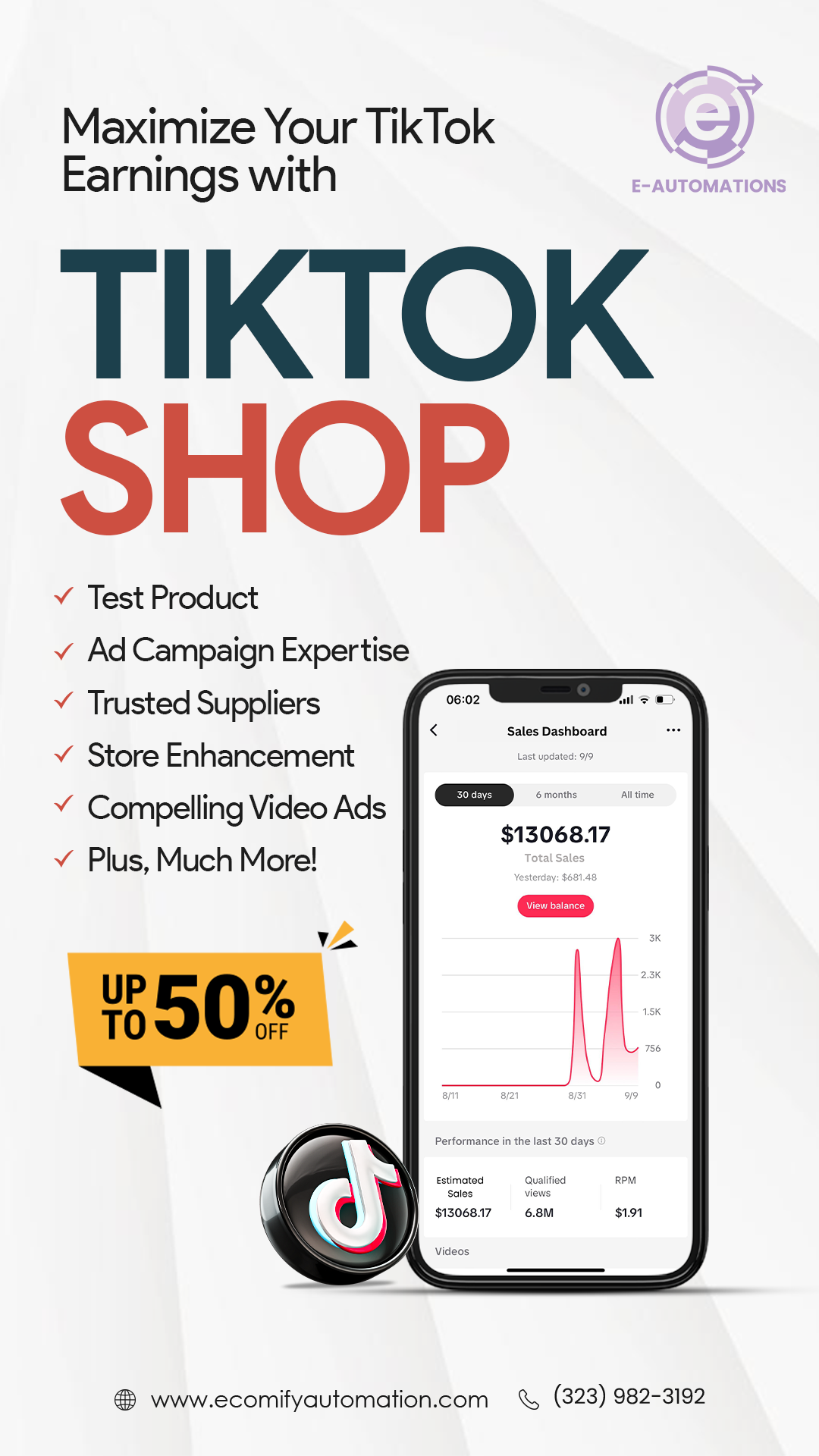 E - Automations Facebook ad