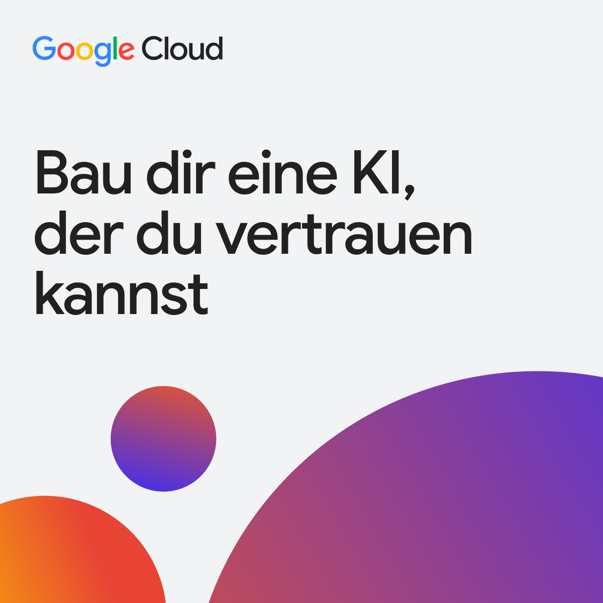 Google Cloud Facebook ad