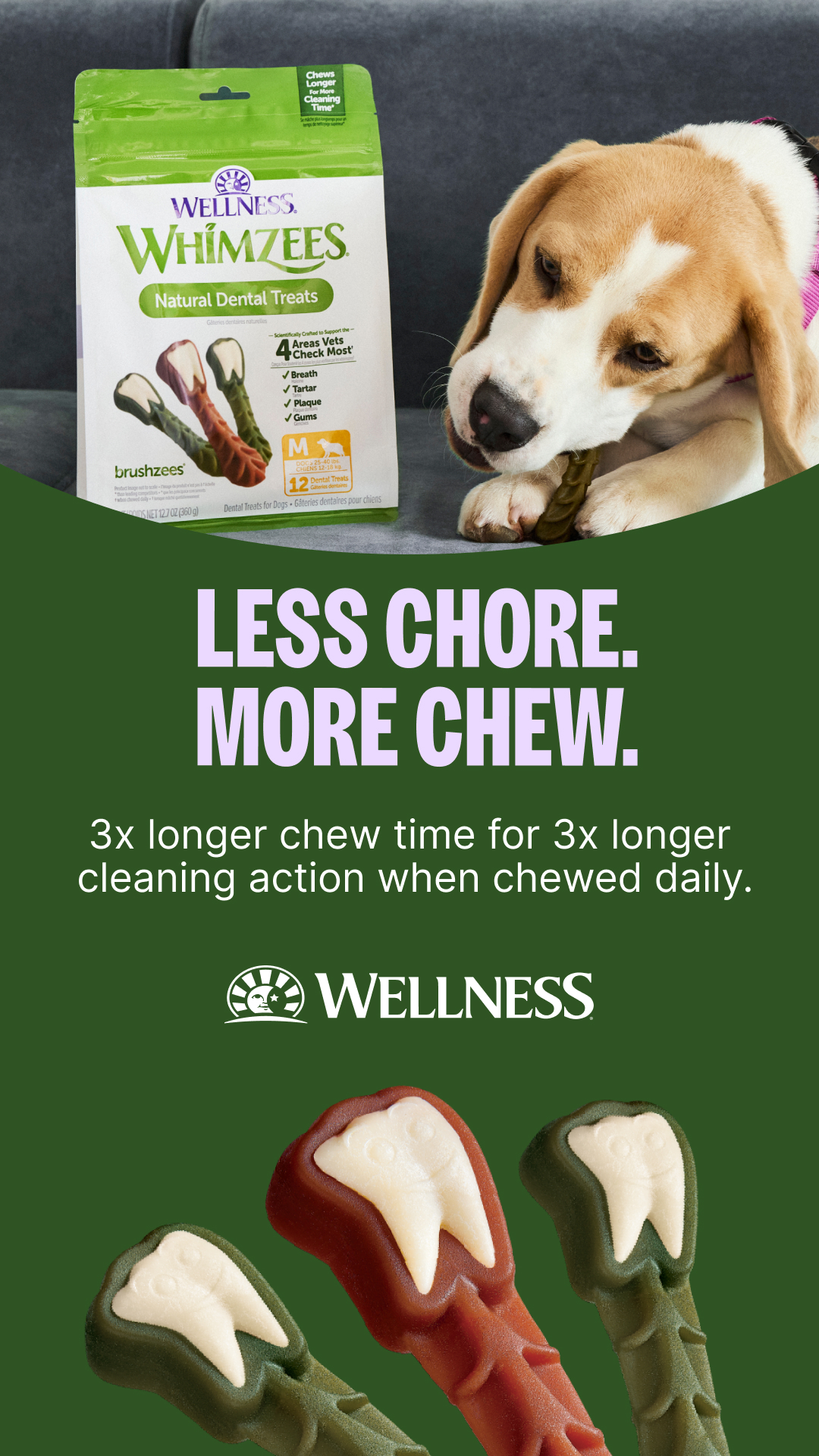 Wellness Pet Food Facebook ad
