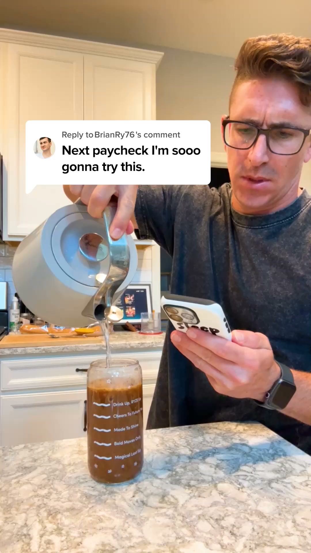 RYZE Superfoods Facebook ad: Pour Yourself a Better Cup of Coffee