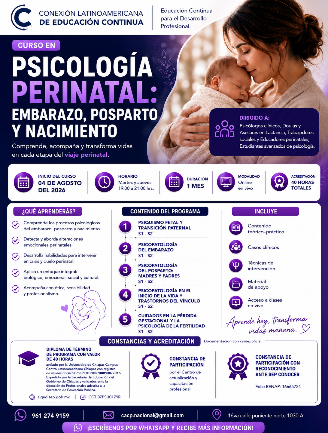 Conexión Latinoamericana de Educación Continua Facebook ad