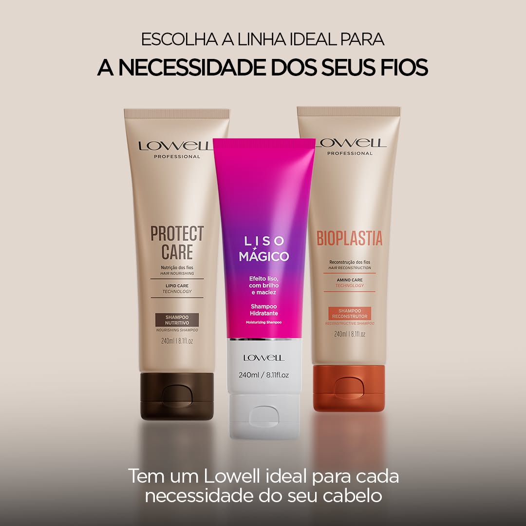 Lowell Cosméticos do Brasil. Facebook ad: Lowell