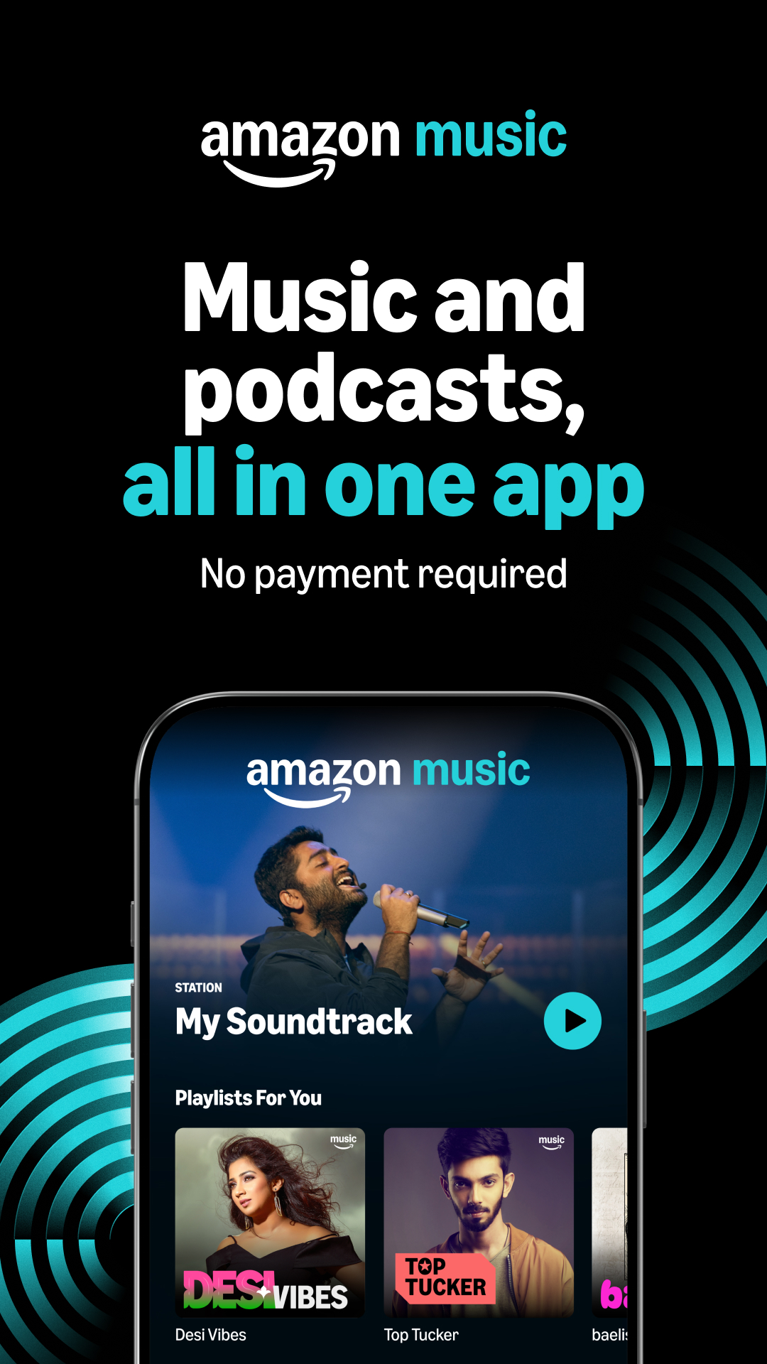 Amazon Music IN Facebook ad