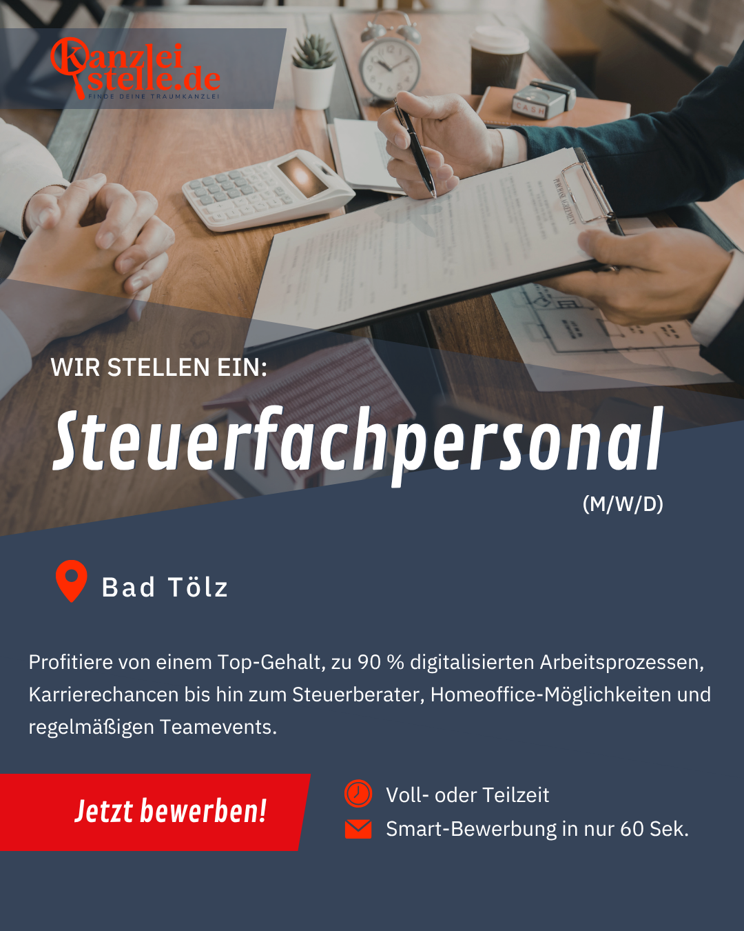 Kanzleistelle.de Facebook ad from Jun 8, 2026