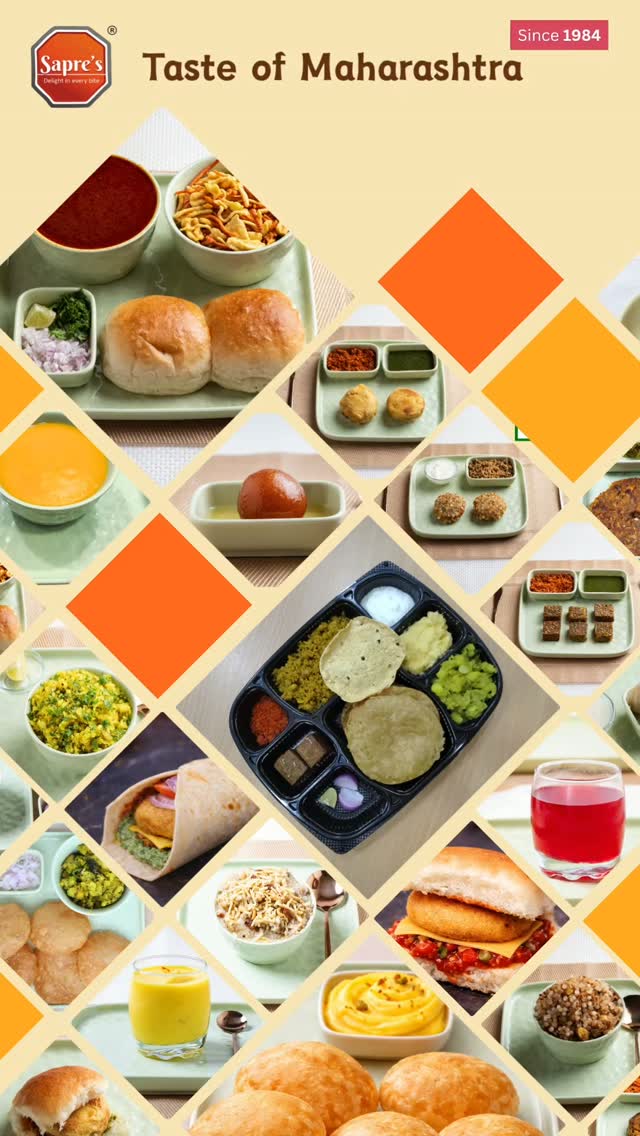 Sapre's Facebook ad: One stop. Endless Maharashtrian flavors.