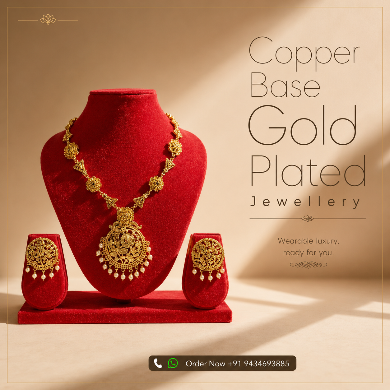 Dream Boutique Facebook ad: Luxury That Looks Like Gold, Priced for Every…
