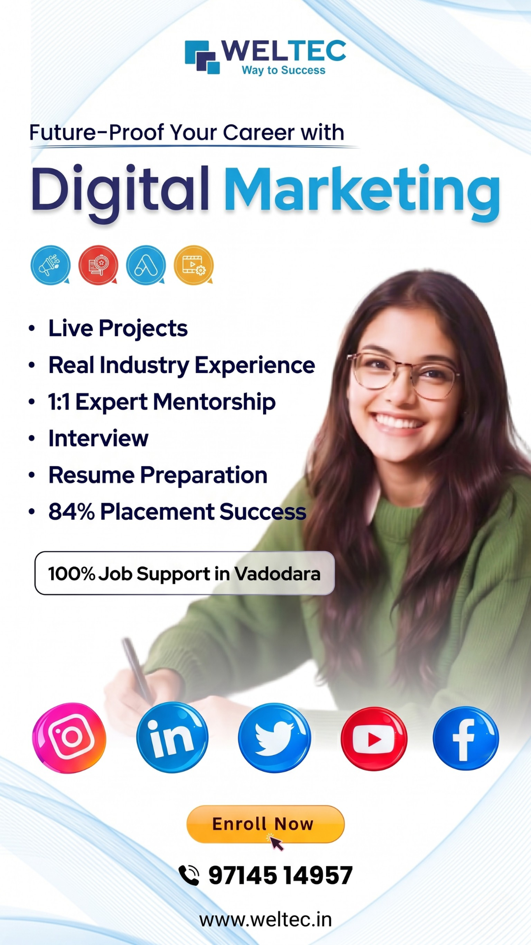 Weltec Institute Facebook ad