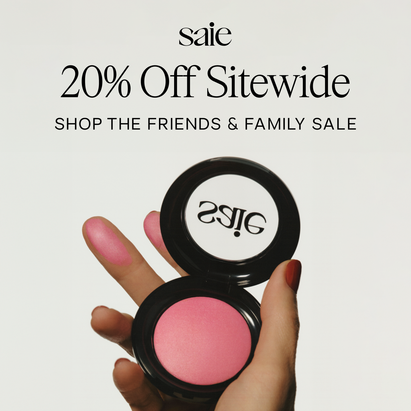 Saie Beauty Facebook ad