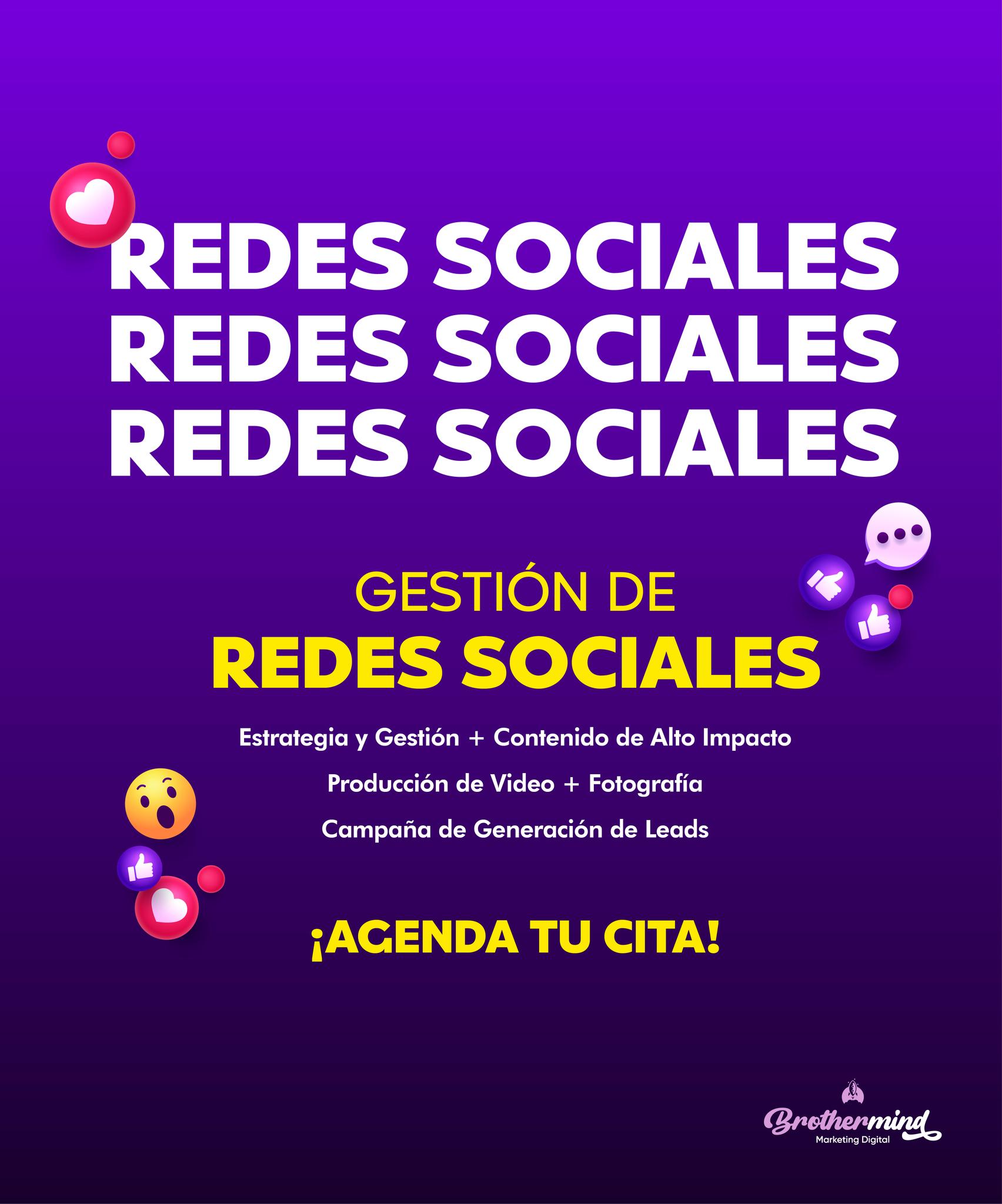 BrotherMind Marketing Digital Facebook ad: ¿Necesitas Leads HOY?
