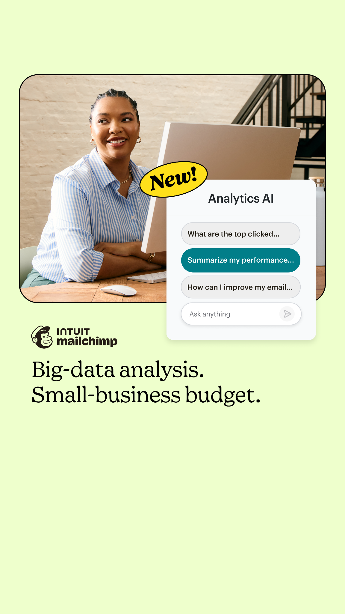 Intuit Mailchimp Facebook ad from Aug 18, 2026