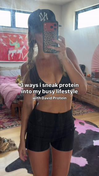 David Protein Facebook ad: 30g Protein. 140-150 Calories. <1g Sugar.